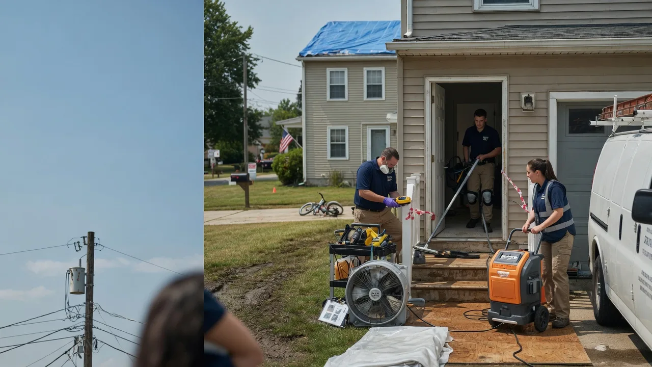 Water Damage Repair in Grimesland, NC near me